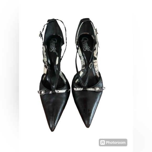 Carlos by Carlos Santana women’s black and white heels SIZE:7 - Picture 2 of 7